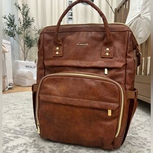 Brown Backpack